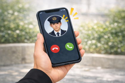 警察から連絡が参ります
