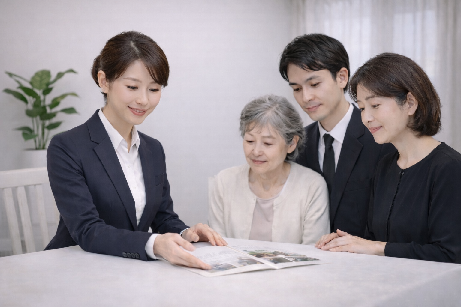 専属のスタッフによる寄り添った対応